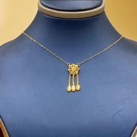 عقد كرسي جابر ذهب عيار 21