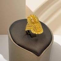 خاتم ذهب عيار 22