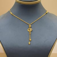 عقد ذهب عيار 21