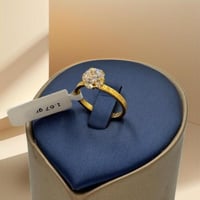 خاتم خطوبة فيرزاتشي ذهب عيار 21