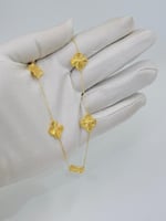 عقد تصميم عالمي ذهب عيار 18