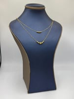 عقد ذهب عيار 21