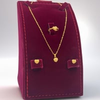 طقم ذهب عيار 18