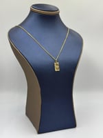 عقد سبيكة ذهب عيار 18