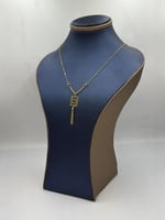 عقد ذهب عيار 21