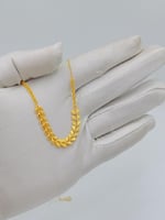 عقد ذهب عيار 21