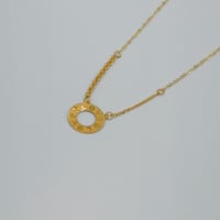 عقد ذهب عيار 21