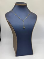 عقد ذهب عيار 21