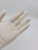 حلق دائري ذهب عيار 21