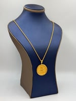 عقد ذهب عيار 21