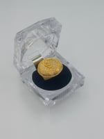 خاتم وردة ذهب عيار 21