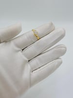 خاتم خطوبة ذهب عيار 18