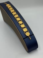 اسوارة جنيهات ذهب عيار 21