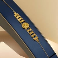 اسوارة كرسي جابر ذهب عيار 21