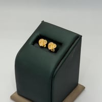 rحلق قلب ذهب عيار 18