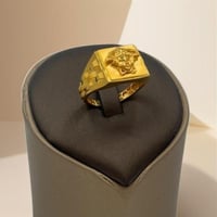 خاتم فيرزاتشي رجالي ذهب عيار 21