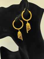 حلق ذهب عيار 22