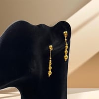 حلق كرات ذهب عيار 21