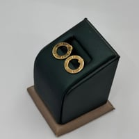 حلق تصميم عالمي ذهب عيار 21