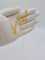 طقم جنيهات ذهب عيار 21