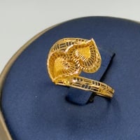 خاتم قلب ذهب عيار 21