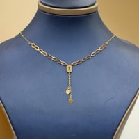 عقد ذهب عيار 21