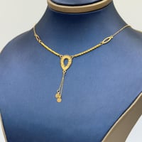 عقد ذهب عيار 21