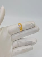 خاتم خطوبة ذهب عيار 21