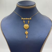 عقد كرسي جابر ذهب عيار 21