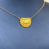 عقد البرقع ذهب عيار 21