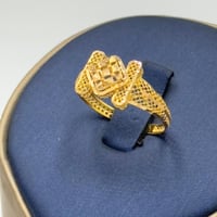 خاتم ذهب عيار 21