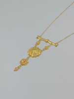 عقد كرسي جابر ذهب عيار 21