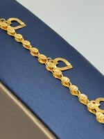 اسوارة حلبي ذهب عيار 21