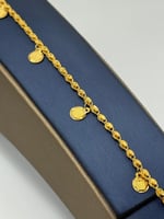 اسوارة جنيهات ذهب عيار 21