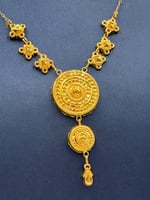 عقد كرسي جابر ذهب عيار 21