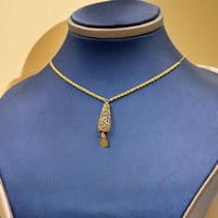 عقد ذهب عيار 21