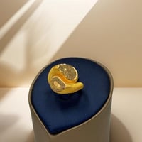 خاتم ذهب عيار 21