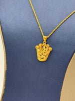 عقد تصميم عالمي ذهب عيار 21