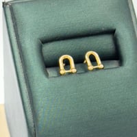 rحلق تصميم عالمي ذهب عيار 18