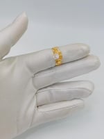 خاتم خطوبة تصميم عالمي ذهب عيار 21