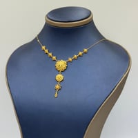 عقد كرسي جابر ذهب عيار 21