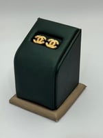 حلق تصميم عالمي ذهب عيار 18