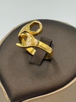 خاتم ذهب عيار 21