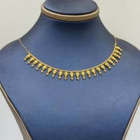 عقد ياسمينة ذهب عيار 21