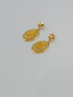 حلق سبايك ذهب عيار 21