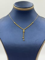 عقد ذهب عيار 21