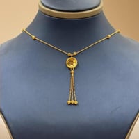 عقد ذهب عيار 21