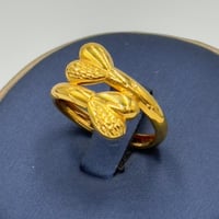 خاتم قلب ذهب عيار 21