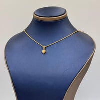 عقد قلب ذهب عيار 18