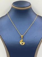 Necklaces 21K - سلسال وتعليقة عيار 21